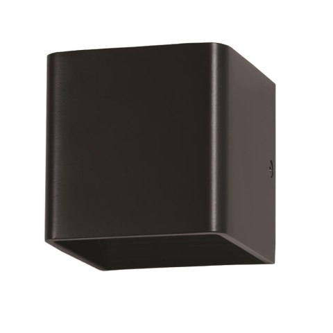 Oprawa Ścienna Kinkiet 5W V-TAC Bridgelux Chip Czarny Kwadrat VT-758 4000K 560lm Oprawa Ścienna Kinkiet 5W V-TAC Bridgelux Chip Czarny Kwadrat VT-758 4000K 560lm