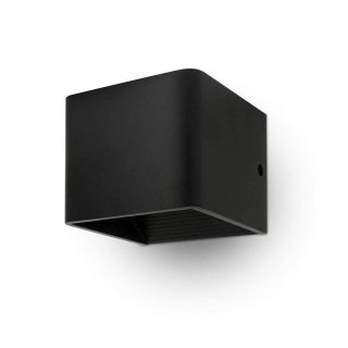 Oprawa Ścienna Kinkiet 5W V-TAC Bridgelux Chip Czarny Kwadrat VT-758 4000K 560lm