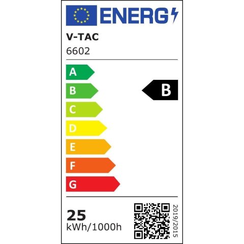 Panel LED V-TAC 25W 600x600x55mm 160Lm/W Natynkowy/Podtynkowy VT-6125 6400K 4000lm