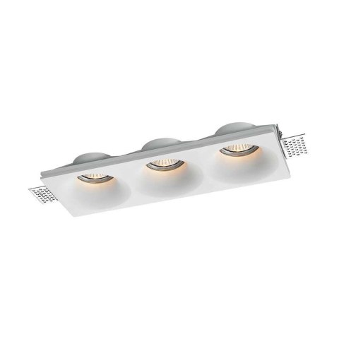 Oprawa Gipsowa V-TAC 3xGU10 Sufitowa Biała 280x100 VT-11023 3 Lata Gwarancji Oprawa Gipsowa V-TAC 3xGU10 Sufitowa Biała 280x100 VT-11023 3 Lata Gwarancji