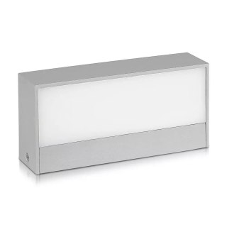 Oprawa Ścienna V-TAC 9W LED Góra Dół Szara IP65 VT-8056 6400K 850lm