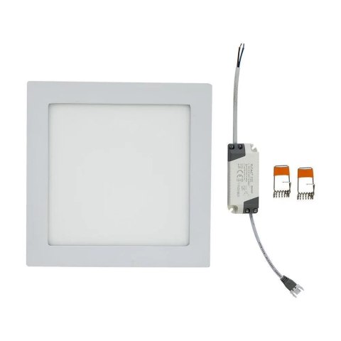 Panel LED V-TAC Premium Downlight 18W Kwadrat 225x225 VT-1807 2700K 1400lm