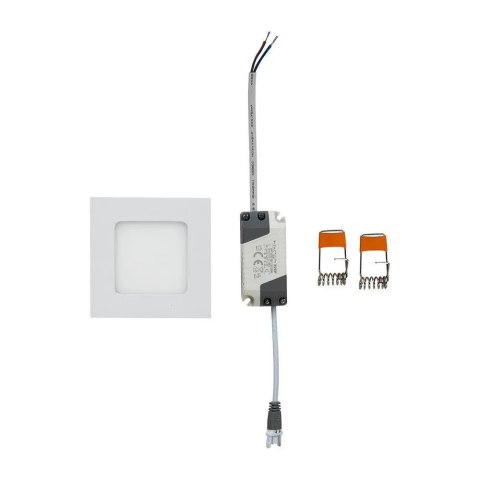 Panel LED V-TAC Premium Downlight 3W Kwadrat 84x84 VT-307 3000K 130lm