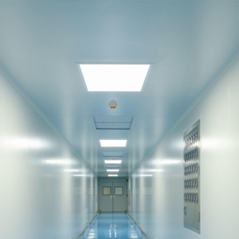 Panel LED Awaryjny CNBOP Batertech 45W 600x600 CRI95+ VT-6245 4000K 3600lm