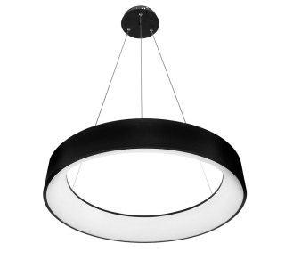 Lampa Led Wisząca okrąg 35W 4000K czarna DL-G03