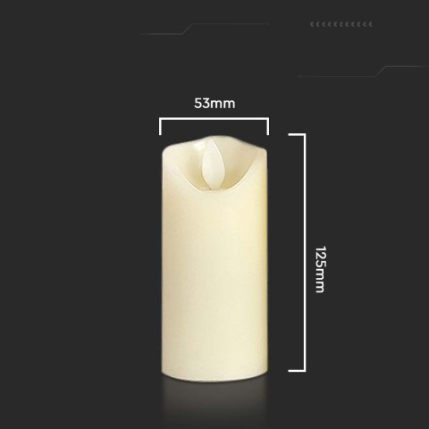 Świeca LED V-TAC Candle 53x125mm VT-7568 2700K