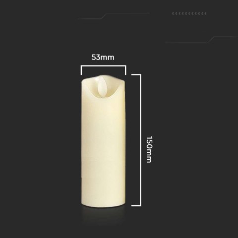 Świeca LED V-TAC Candle 53x150mm VT-7568 2700K