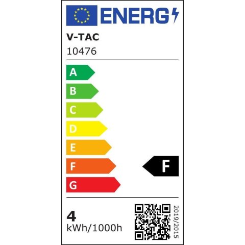 Słupek Ogrodowy V-TAC 4W LED 100CM Biały IP44 VT-1187 3000K 390lm