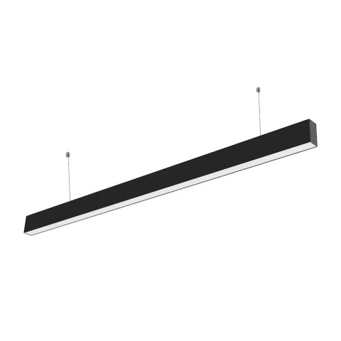 Oprawa V-TAC LED Linear SAMSUNG CHIP 40W Do łączenia Zwieszana Czarna 120cm VT-7-40-B 4000K 3200lm 5 Lat Gwarancji