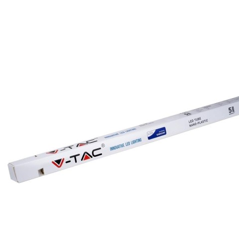 Tuba Świetlówka LED T8 V-TAC SAMSUNG CHIP 120cm 18W G13 VT-121 3000K 1700lm 5 Lat Gwarancji