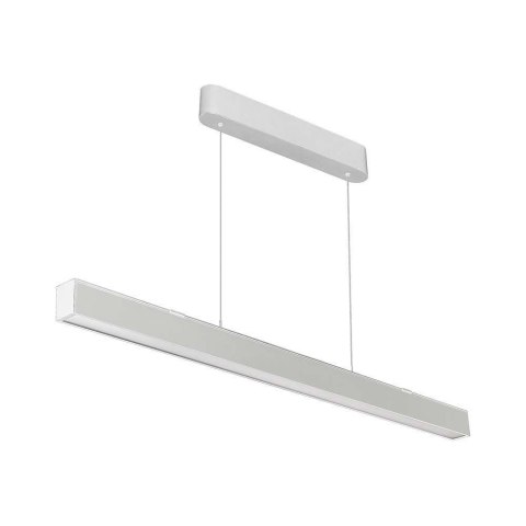 Oprawa V-TAC LED Linear SAMSUNG CHIP 40W CCT Zwieszana 120cm Biała VT-7-44 3000K+4000K+6400K 3400lm 5 Lat Gwarancji