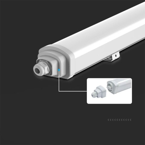 Oprawa Hermetyczna LED V-TAC SAMSUNG CHIP GT-SERIES 120cm 36W 120Lm/W VT-12035 6500K 4320lm 3 Lata Gwarancji