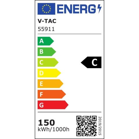 Oprawa V-TAC LED High Bay SAMSUNG CHIP 150W Meanwell Ściemnialny 140Lm/W VT-9-151 6400K 21000lm 5 Lat Gwarancji