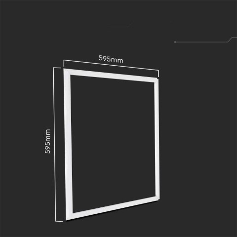 Panel LED V-TAC 45W 600x600 48W Ramka LED CCT Lifud Driver VT-6448CCT 3000K-4000K-6400K 4800lm 5 Lat Gwarancji