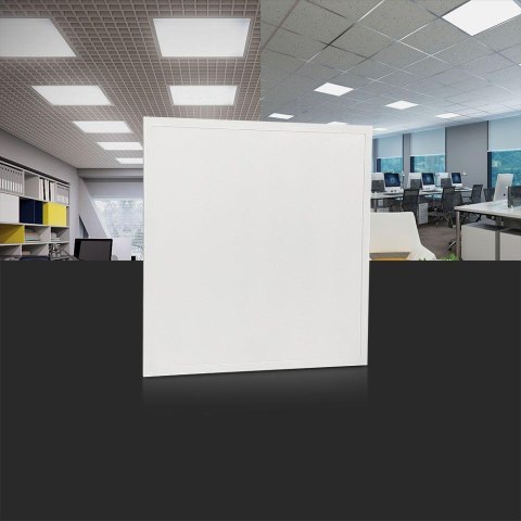 Panel LED V-TAC 36W 600x600 LED SAMSUNG CHIP Backlight 33mm 120Lm/W VT-61036 4000K 4320lm 5 Lat Gwarancji