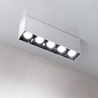 Lampa liniowa natynkowa 15w 4000K biało-czarna JDL-3T