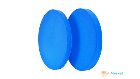 Panele wygłuszające ścienne 3d WallMarket, Panele akustyczne 3d, Koło jasnoniebieski 32 x 32 x 2,5 cm