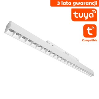 Lampa LED z Diodami Do Szyn Magnetycznych DDCX-GS24-436-TY Tuya 24W Biała CCT