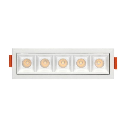 Lampa liniowa Led podtynkowa 10W 3000K BIAŁA JDL-5T