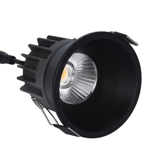 Oprawa wpuszczana Downlight PZE-921 IP44 6W 4000K czarna - IP44