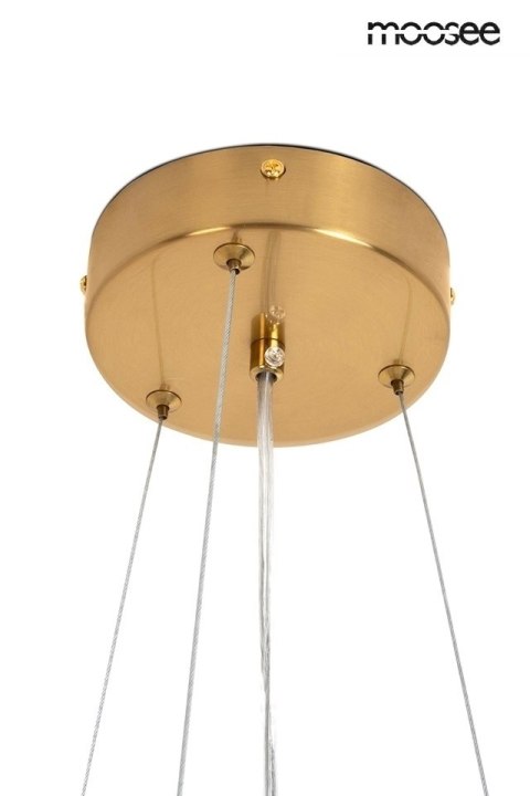 MOOSEE lampa wisząca FLORA 80 PP złota