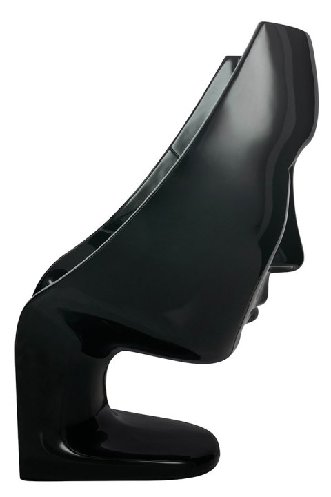 Fotel NEMO FACE CHAIR czarny - włókno szklane Fotel NEMO FACE CHAIR czarny - włókno szklane