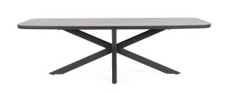 BIZZOTTO stół ogrodowy ISACCO 240x110 antracyt