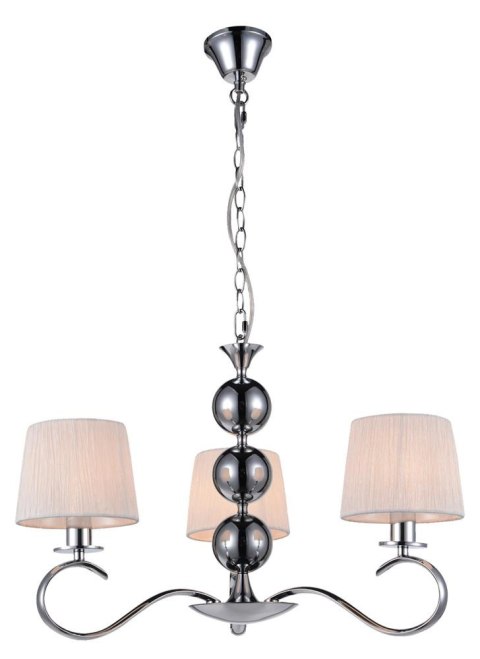 CLARA LAMPA WISZĄCA 3X40W E14 CHROM / BIAŁY CLARA LAMPA WISZĄCA 3X40W E14 CHROM / BIAŁY