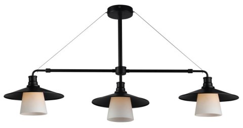 LOFT LAMPA WISZĄCA 3X60W E27 CZARNY LOFT LAMPA WISZĄCA 3X60W E27 CZARNY