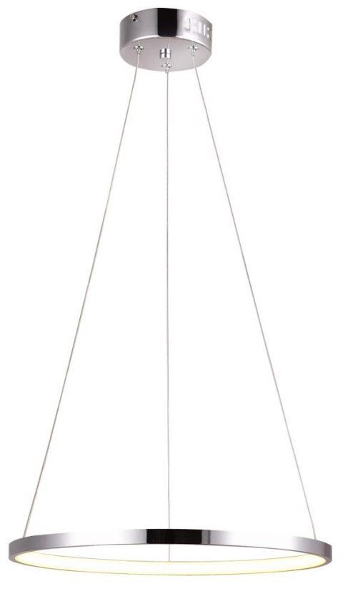 LUNE LAMPA WISZĄCA 40 OKRĄGŁY 25W LED 4000K CHROM LUNE LAMPA WISZĄCA 40 OKRĄGŁY 25W LED 4000K CHROM