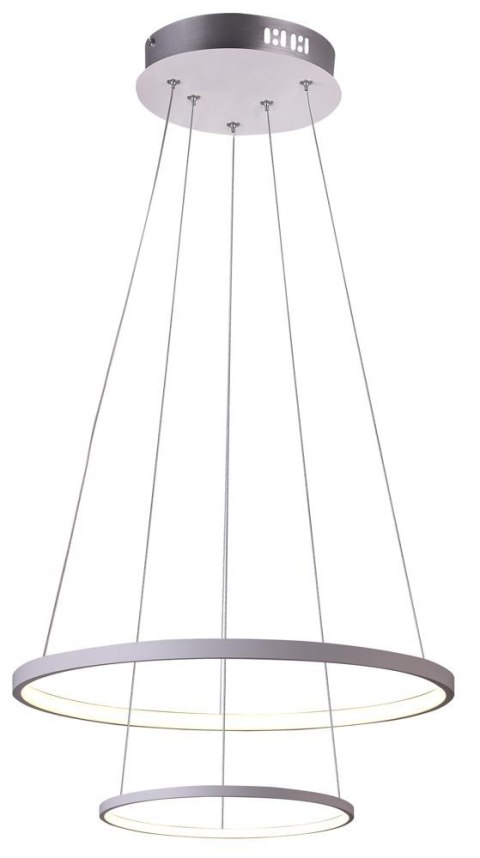 LUNE LAMPA WISZĄCA 50 OKRĄGŁY PODWÓJNY 40W LED 4000K BIAŁY LUNE LAMPA WISZĄCA 50 OKRĄGŁY PODWÓJNY 40W LED 4000K BIAŁY
