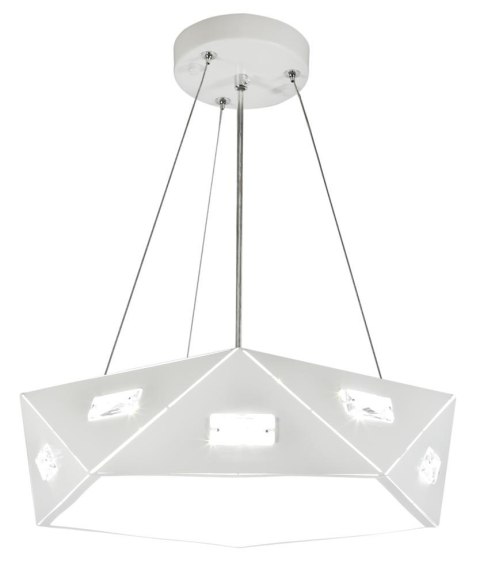 NEMEZIS LAMPA WISZĄCA PIĘCIOKATNY 42 3X40W G9 Z ŻARÓWKĄ BIAŁY NEMEZIS LAMPA WISZĄCA PIĘCIOKATNY 42 3X40W G9 Z ŻARÓWKĄ BIAŁY