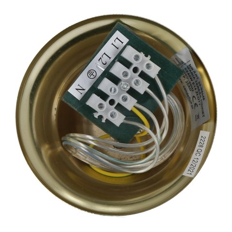 MARIA TERESA LAMPA WISZĄCA 5X40W E14 ZŁOTY