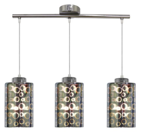 NOCTURNO LAMPA WISZĄCA 3X40W E27 CHROM NOCTURNO LAMPA WISZĄCA 3X40W E27 CHROM