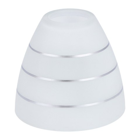 SIMPLI LAMPA WISZĄCA 5*40W E27 CHROM Z KRYSZTAŁKIEM+KLOSZ Z PASKIEM