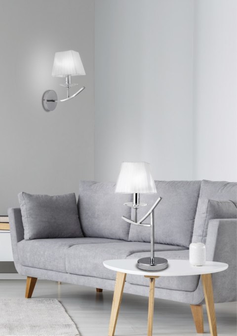 VALENCIA LAMPA 1X40W E14 CHROM H-45 VALENCIA LAMPA 1X40W E14 CHROM H-45
