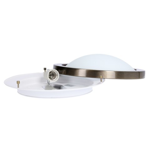 AQUILA LAMPA SUFITOWA PLAFON 32 1X60W E27 PATYNA IP44