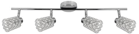 YORK LAMPA SUFITOWA LISTWA 4X40W G9 CHROM YORK LAMPA SUFITOWA LISTWA 4X40W G9 CHROM