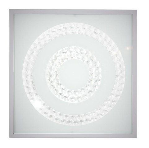 LUX LAMPA SUFITOWA PLAFON 29X29 16W LED 6500K SATYNA PODWÓJNY RING LUX LAMPA SUFITOWA PLAFON 29X29 16W LED 6500K SATYNA PODWÓJNY RING