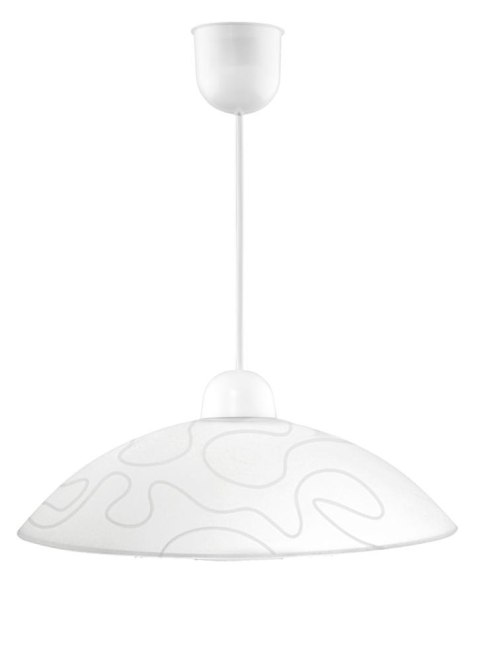 MALIBU 40 LAMPA WISZĄCA 1X60W E27 BIAŁY MALIBU 40 LAMPA WISZĄCA 1X60W E27 BIAŁY