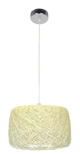 PANDA LAMPA WISZĄCA 35 1X60W E27 KREMOWY