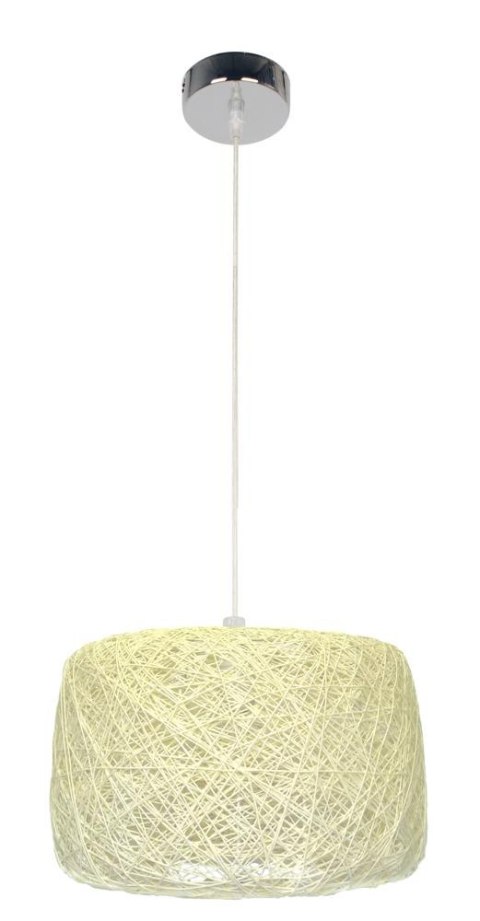 PANDA LAMPA WISZĄCA 35 1X60W E27 KREMOWY PANDA LAMPA WISZĄCA 35 1X60W E27 KREMOWY