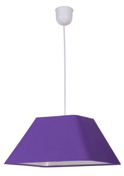 ROBIN LAMPA WISZĄCA 35 1X60W E27 FIOLETOWY PROMO (ABAŻUR 77-01818+LINKA 85-89369) ROBIN LAMPA WISZĄCA 35 1X60W E27 FIOLETOWY PROMO (ABAŻUR 77-01818+LINKA 85-89369)