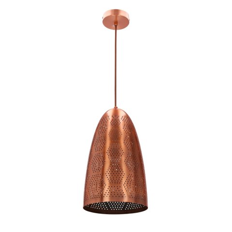SFINKS LAMPA WISZĄCA 20/33 STOŻEK 1X60W E27 AŻUROWY MIEDZIANY SFINKS LAMPA WISZĄCA 20/33 STOŻEK 1X60W E27 AŻUROWY MIEDZIANY