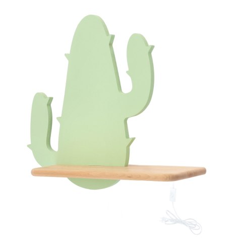 CACTUS 2 LAMPA KINKIET 4 LED 4000K IQ KIDS Z PRZEW ZIELONY