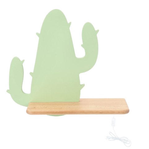 CACTUS 2 LAMPA KINKIET 4 LED 4000K IQ KIDS Z PRZEW ZIELONY