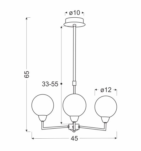 Logos lampa wisząca satynowy 3x25w g9 klosz biały Logos lampa wisząca satynowy 3x25w g9 klosz biały
