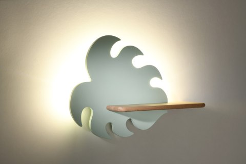 Monstera lampa kinkiet 5w led 4000k iq kids zielony