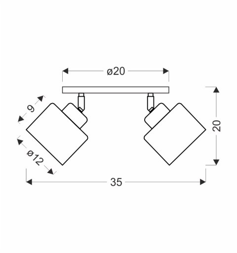 WAMA LAMPA SUFITOWA CZARNY 2X40W E27 KLOSZ CZARNY+SREBRNY WAMA LAMPA SUFITOWA CZARNY 2X40W E27 KLOSZ CZARNY+SREBRNY