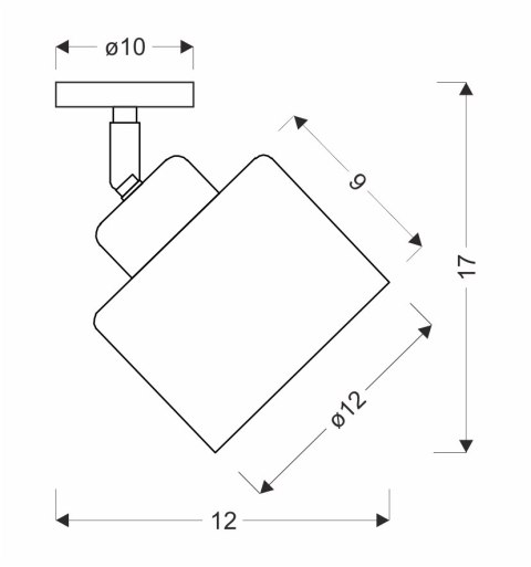 Wama lampa kinkiet czarny 1x40w e27 klosz czarny+srebrny Wama lampa kinkiet czarny 1x40w e27 klosz czarny+srebrny